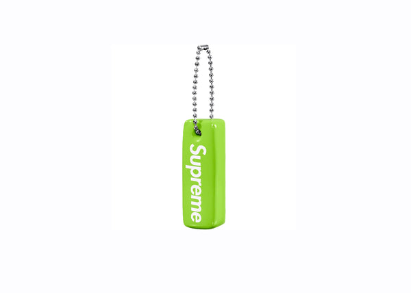 Green supreme floating keychain