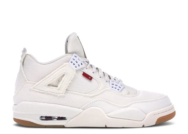 Air Jordan 4 - Retro Levi's White Sneakers (2018)