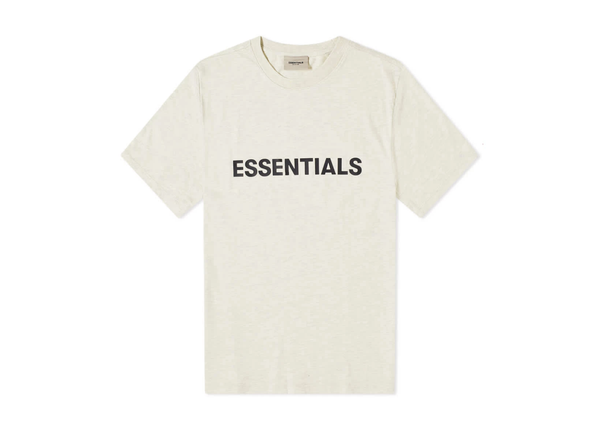 Fear of God Essentials T-Shirt in Light Heather Oatmeal
