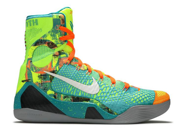 Bright and colorful Nike Kobe 9 Elite Influence basketball shoe